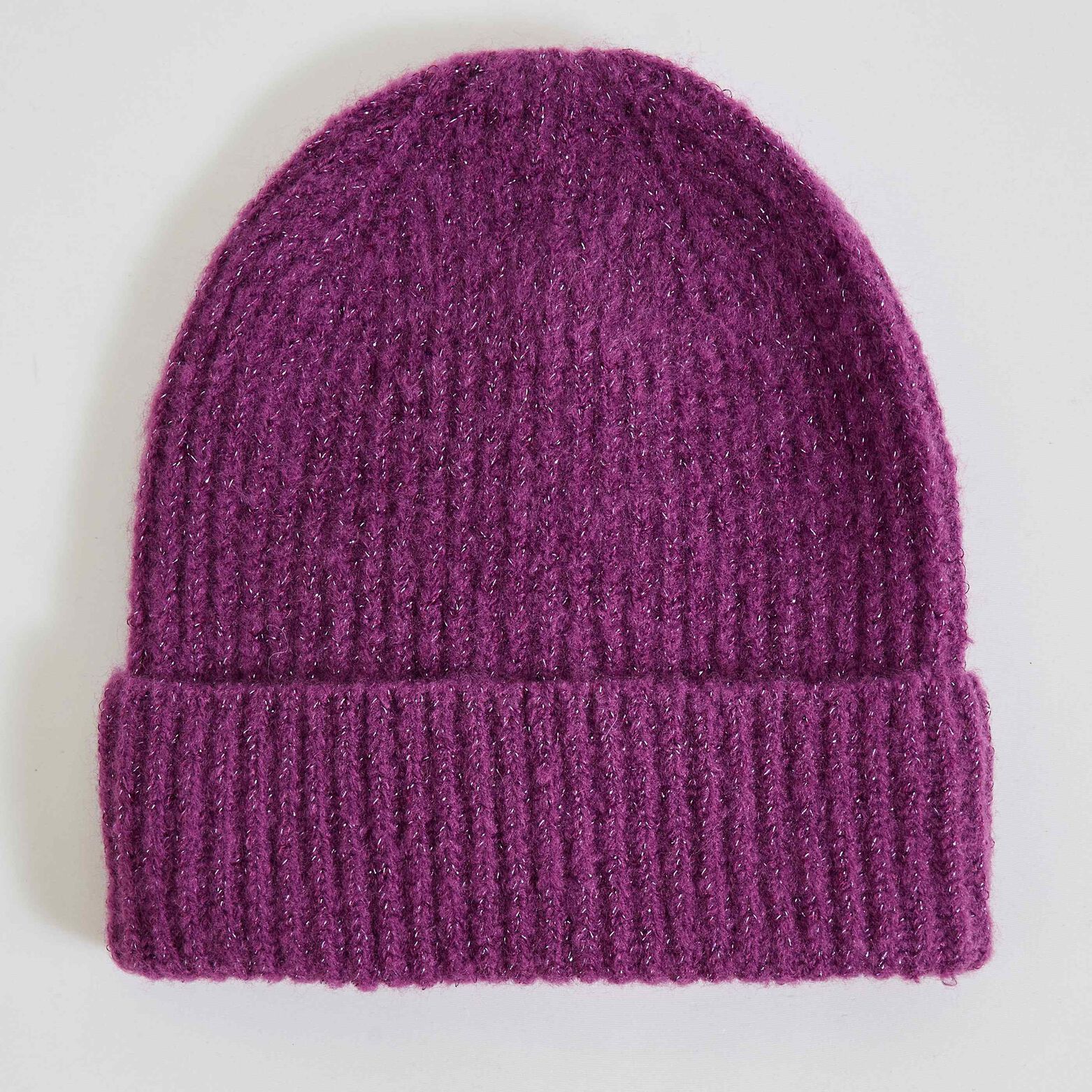 Bonnet côtelé femme