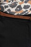 Pantalon chino avec ceinture femme