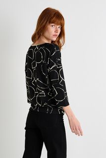 T-shirt col V femme