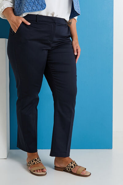 Pantalon cigarette femme