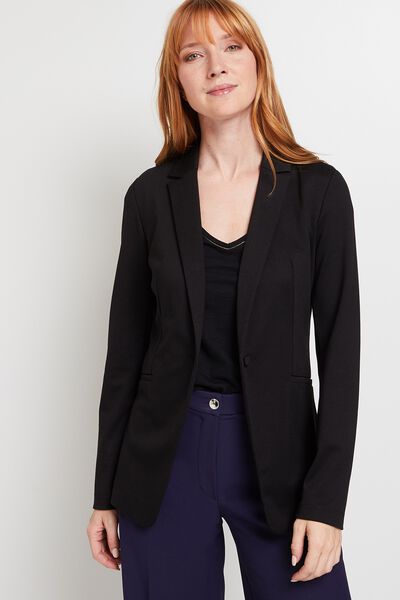 Veste tailleur en maille femme