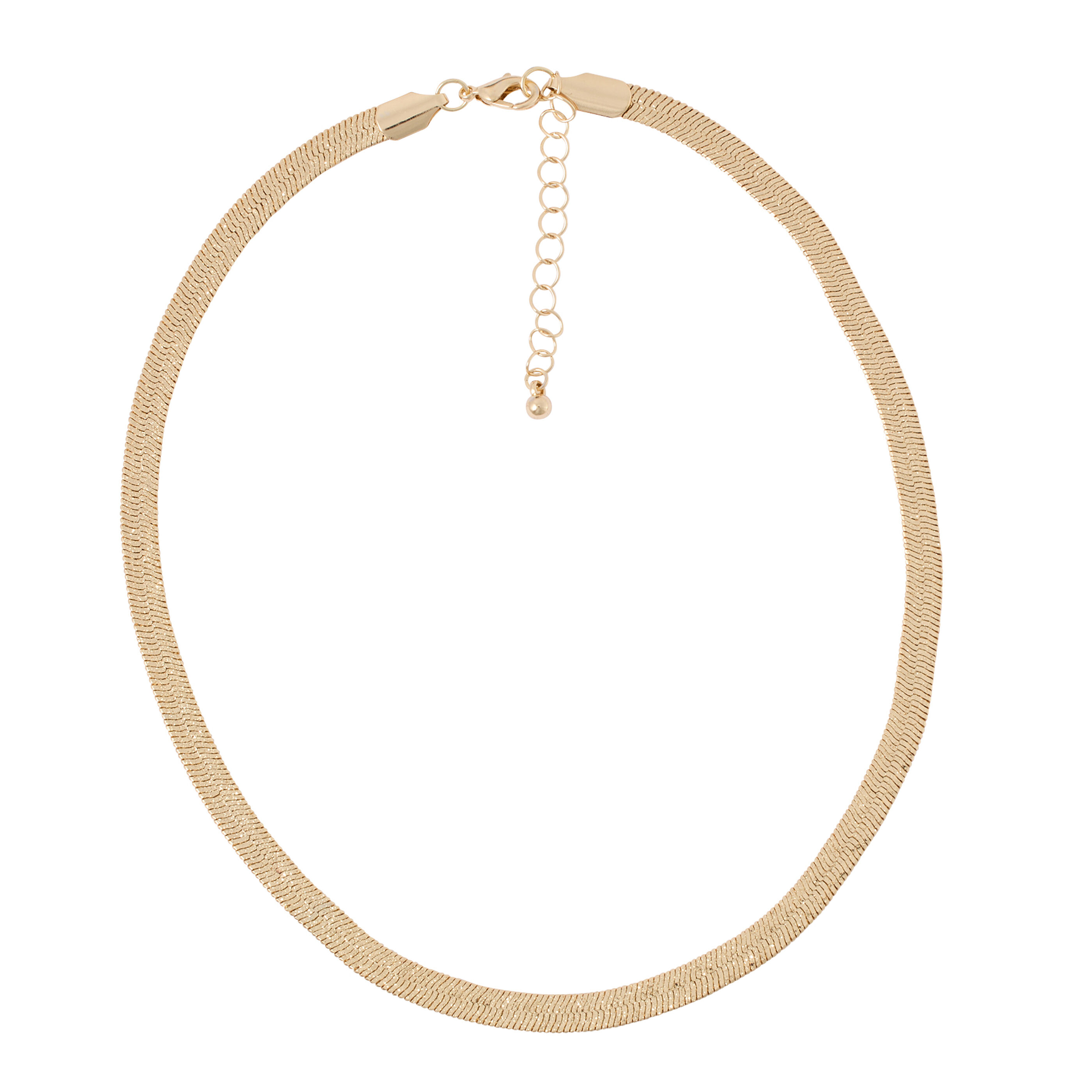 Collier cha&icirc;ne textur&eacute;