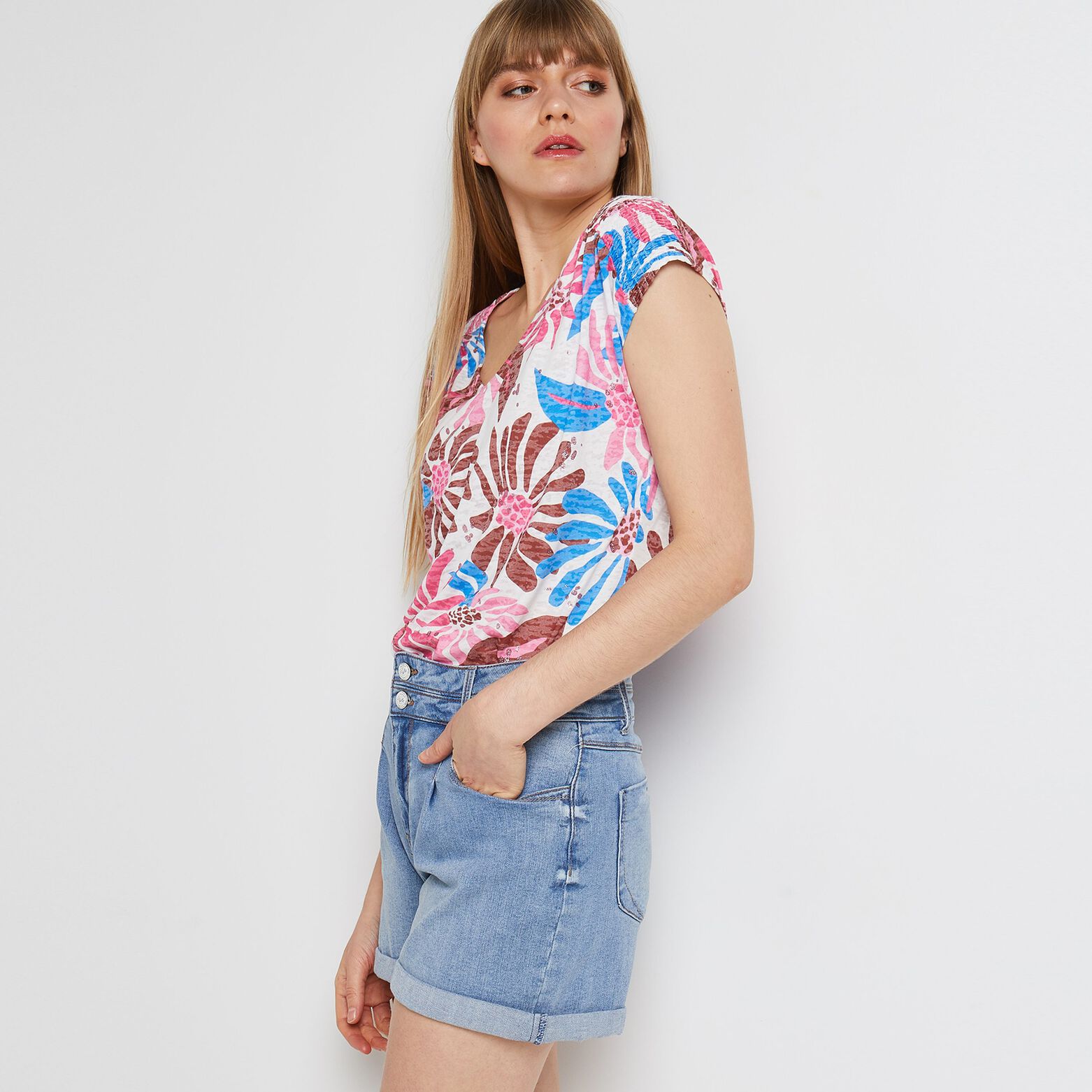 T-shirt imprimé femme