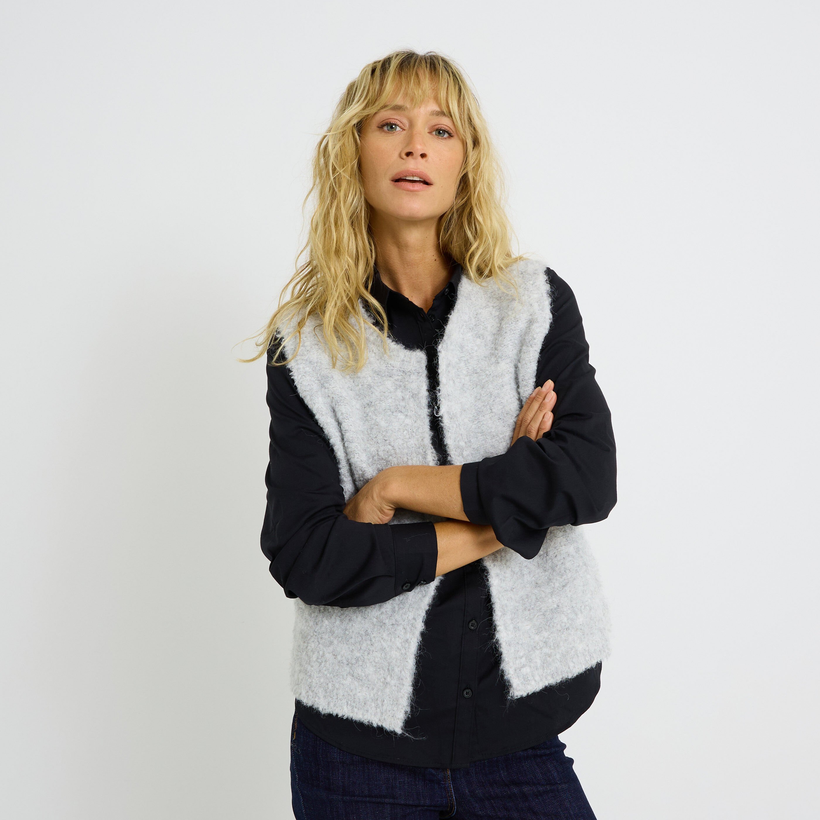 Gilet sans manches femme