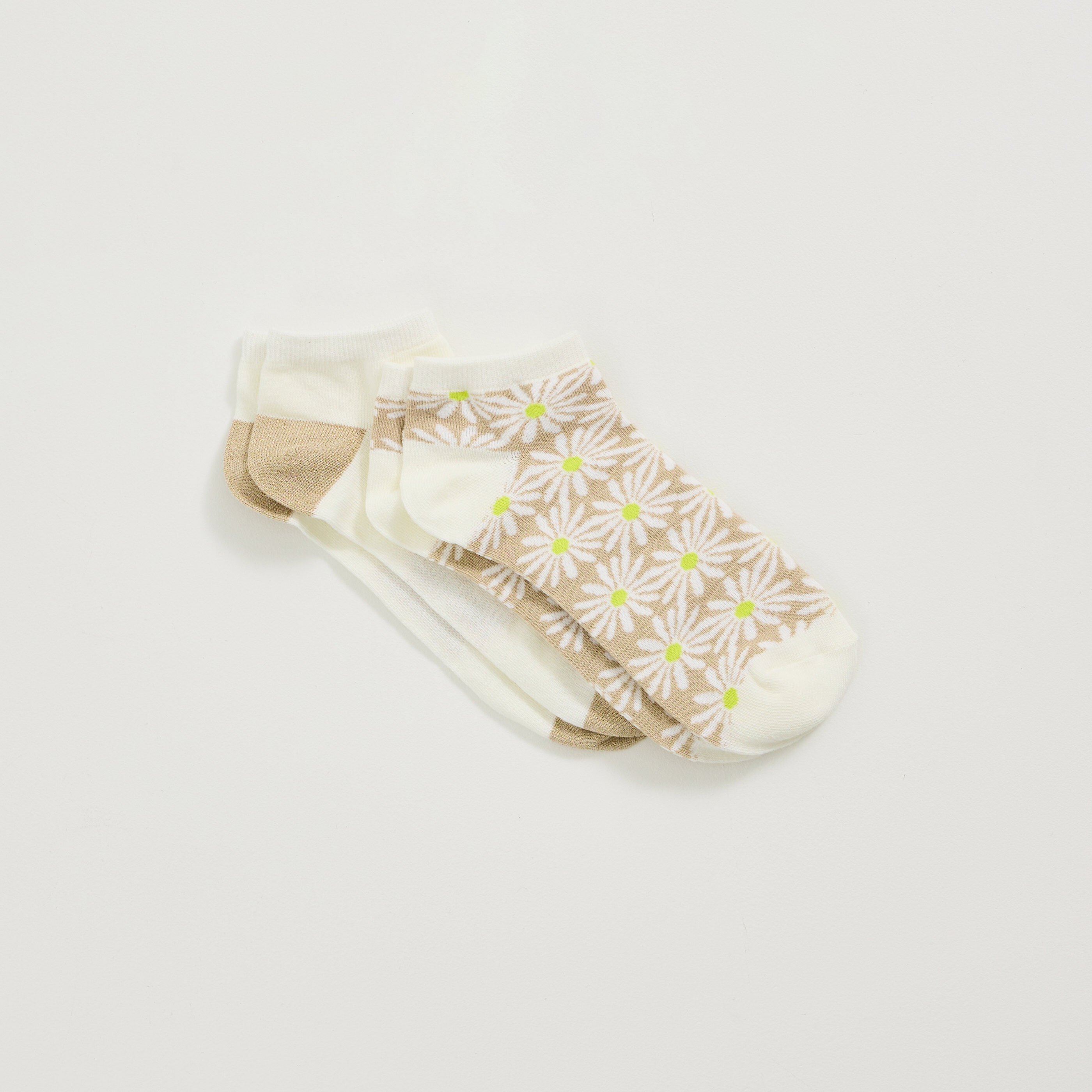 Lot de 2 paires de socquettes femme