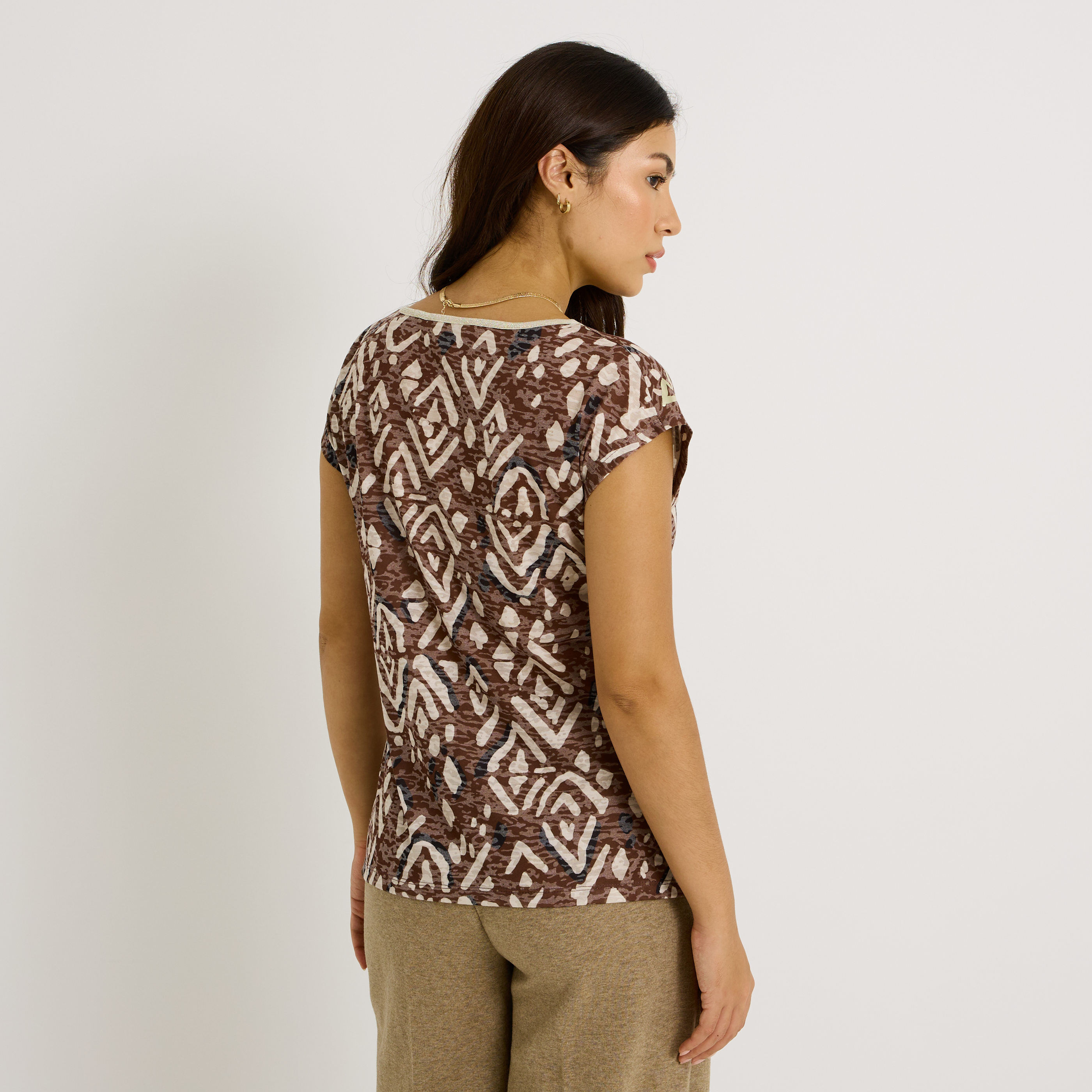 T shirt Col rond femme