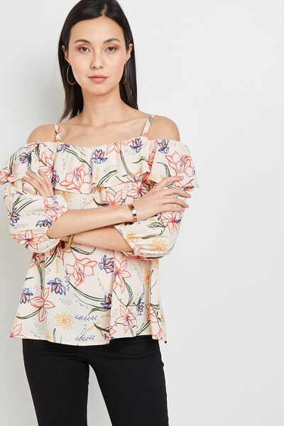 Blouse imprimée femme