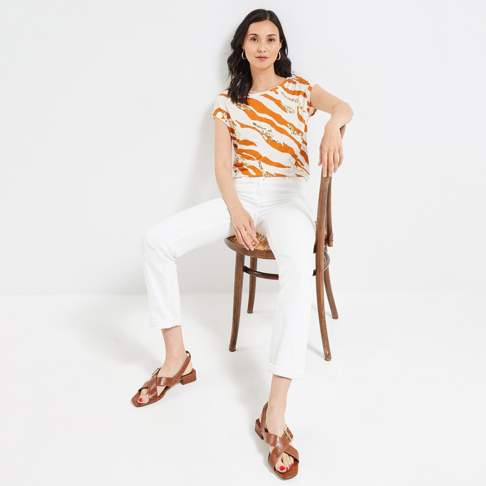 Tshirt imprimé femme