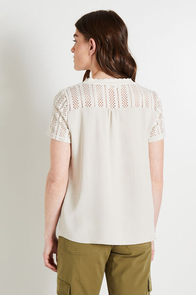 Blouse manches courtes femme