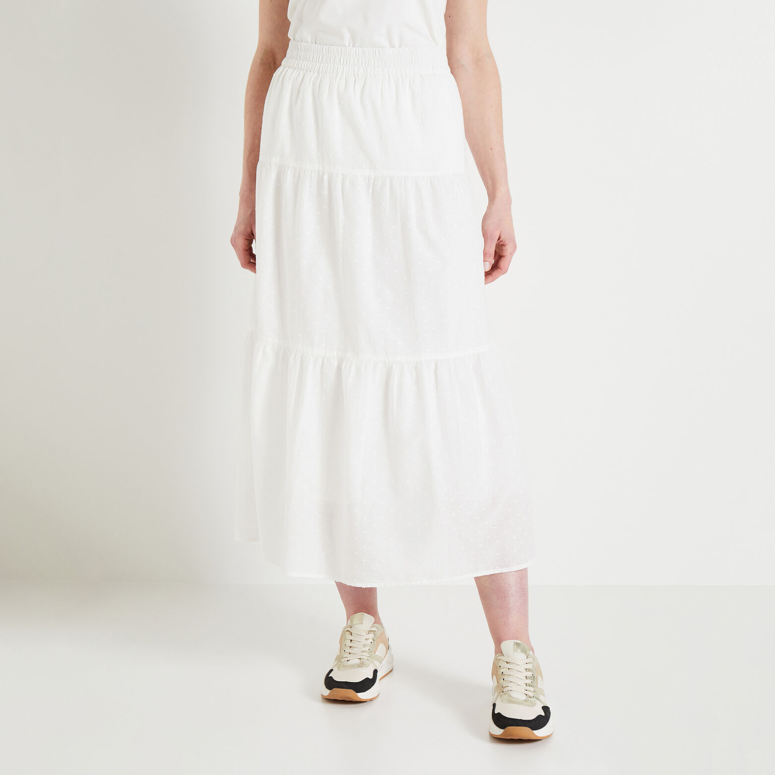 Jupe longue fluide femme