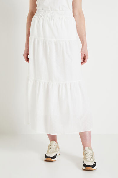 Jupe longue fluide femme