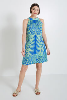 Robe suspendue imprimée femme