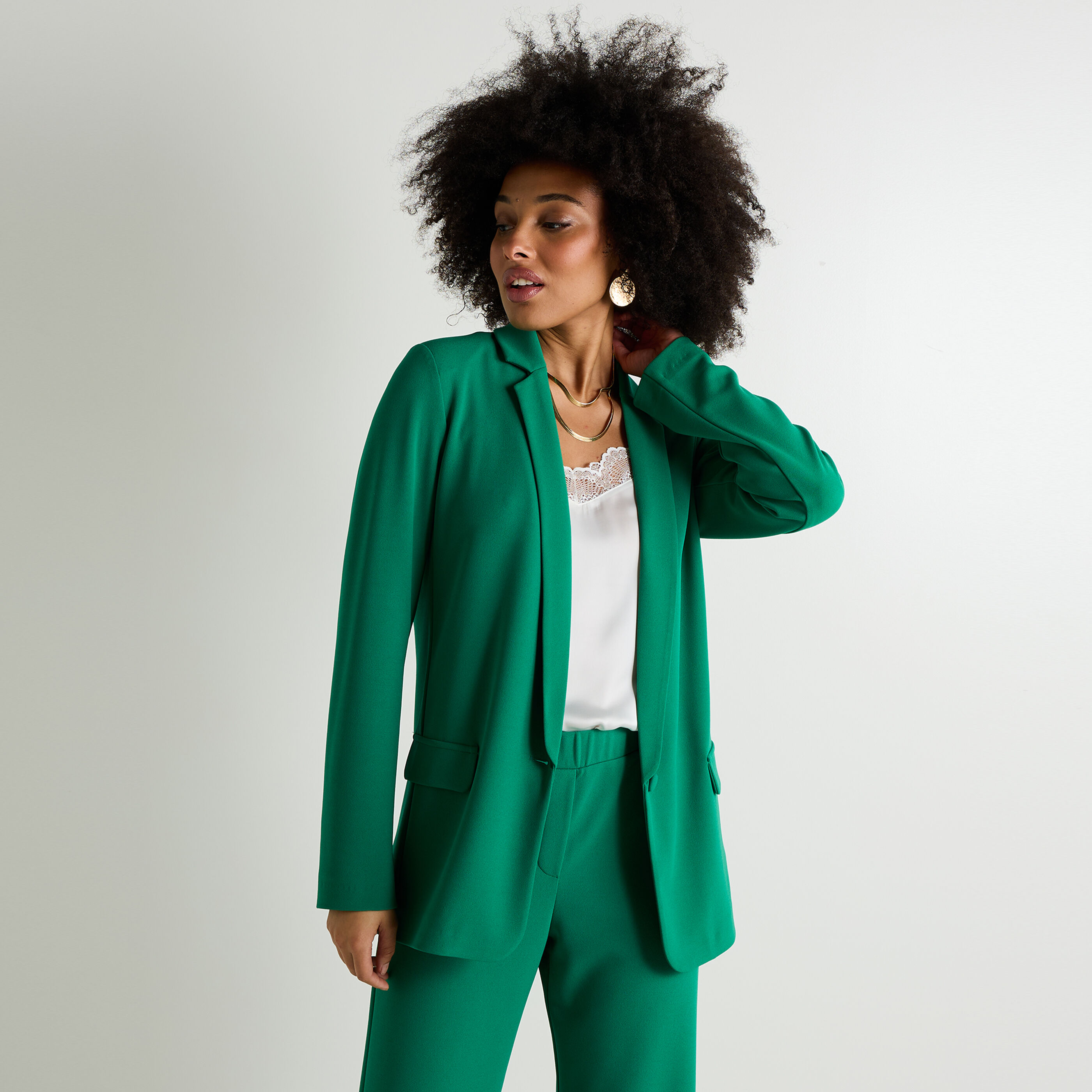 Blazer en maille femme