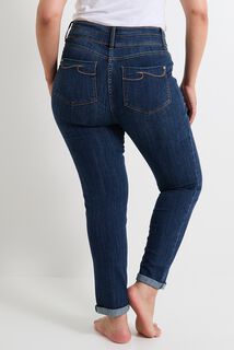 Jean raccourci taille haute HANOI femme