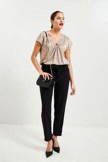 Tshirt col V femme