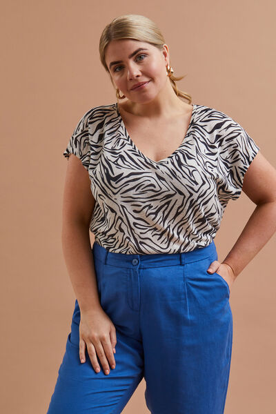 Tshirt viscose et lin femme