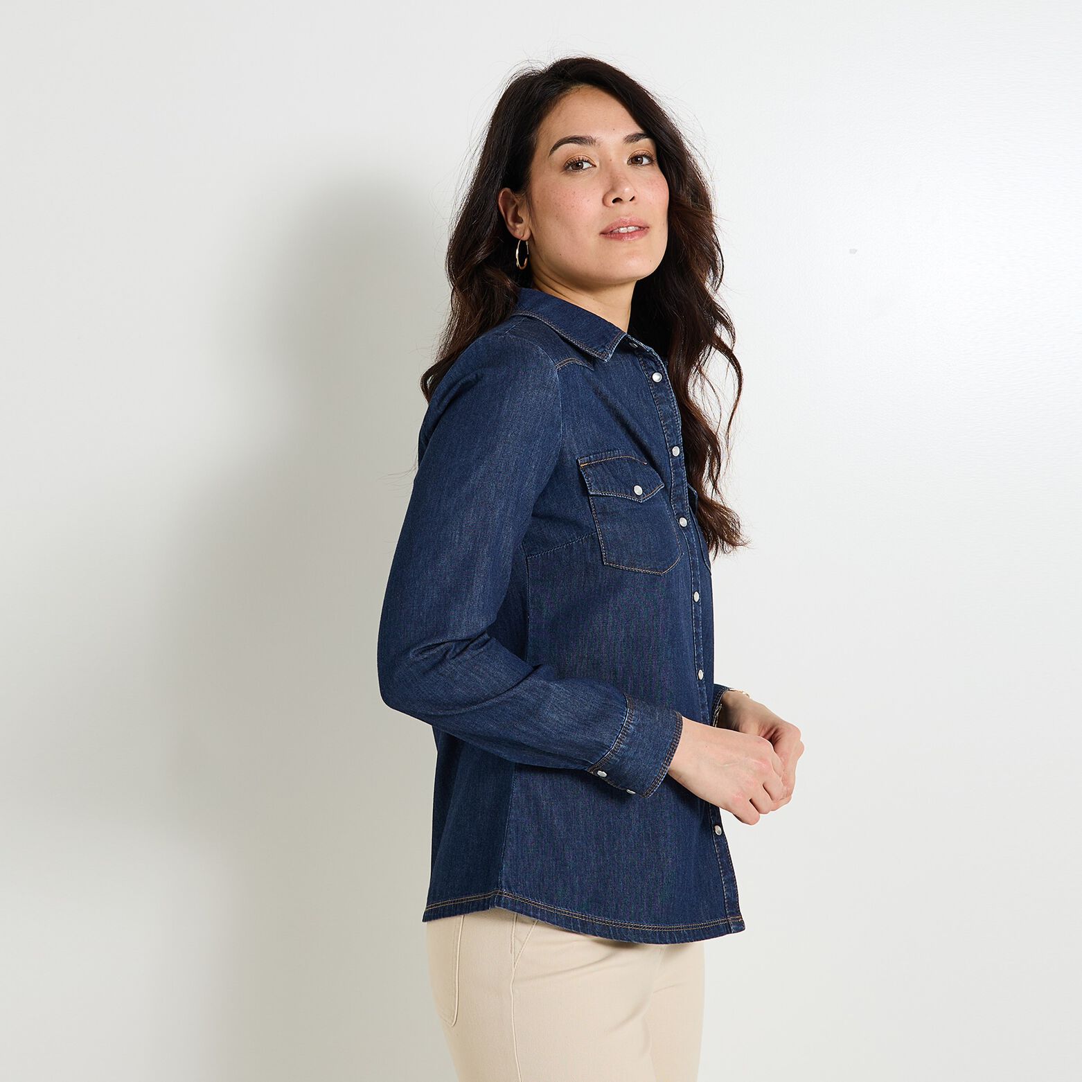 Chemise en jean femme