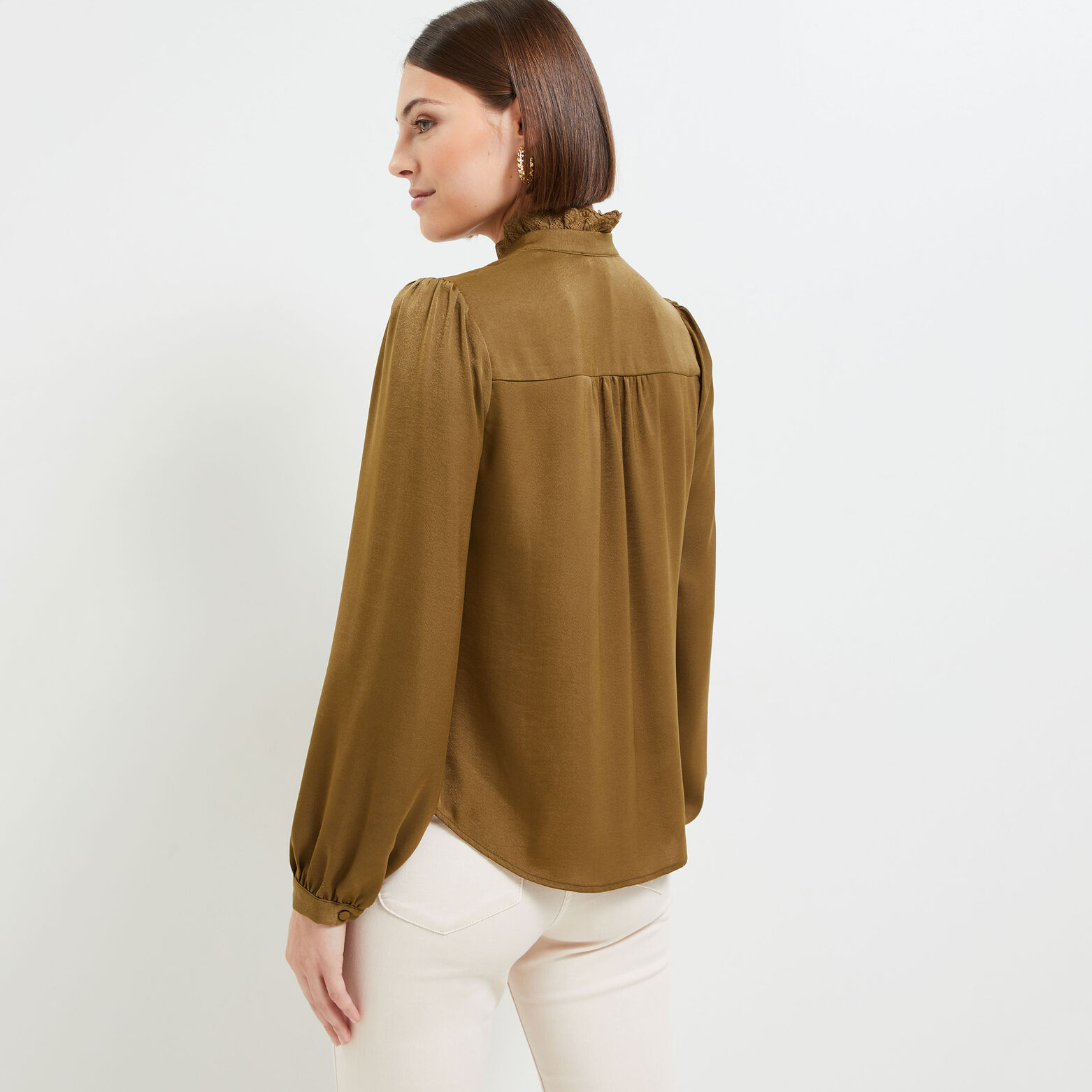 Chemise satin femme