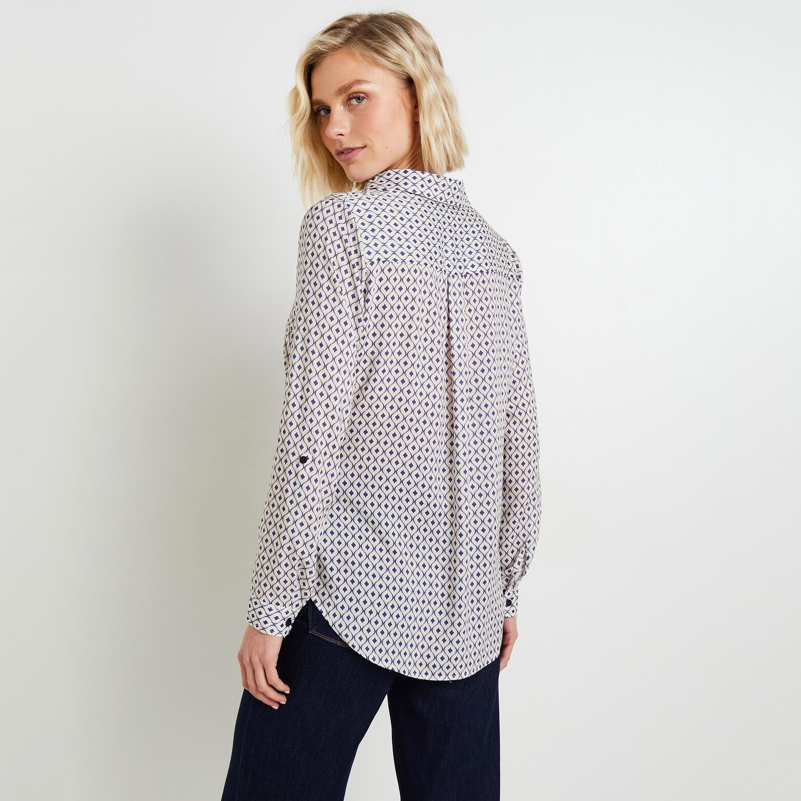 Blouse imprimée femme