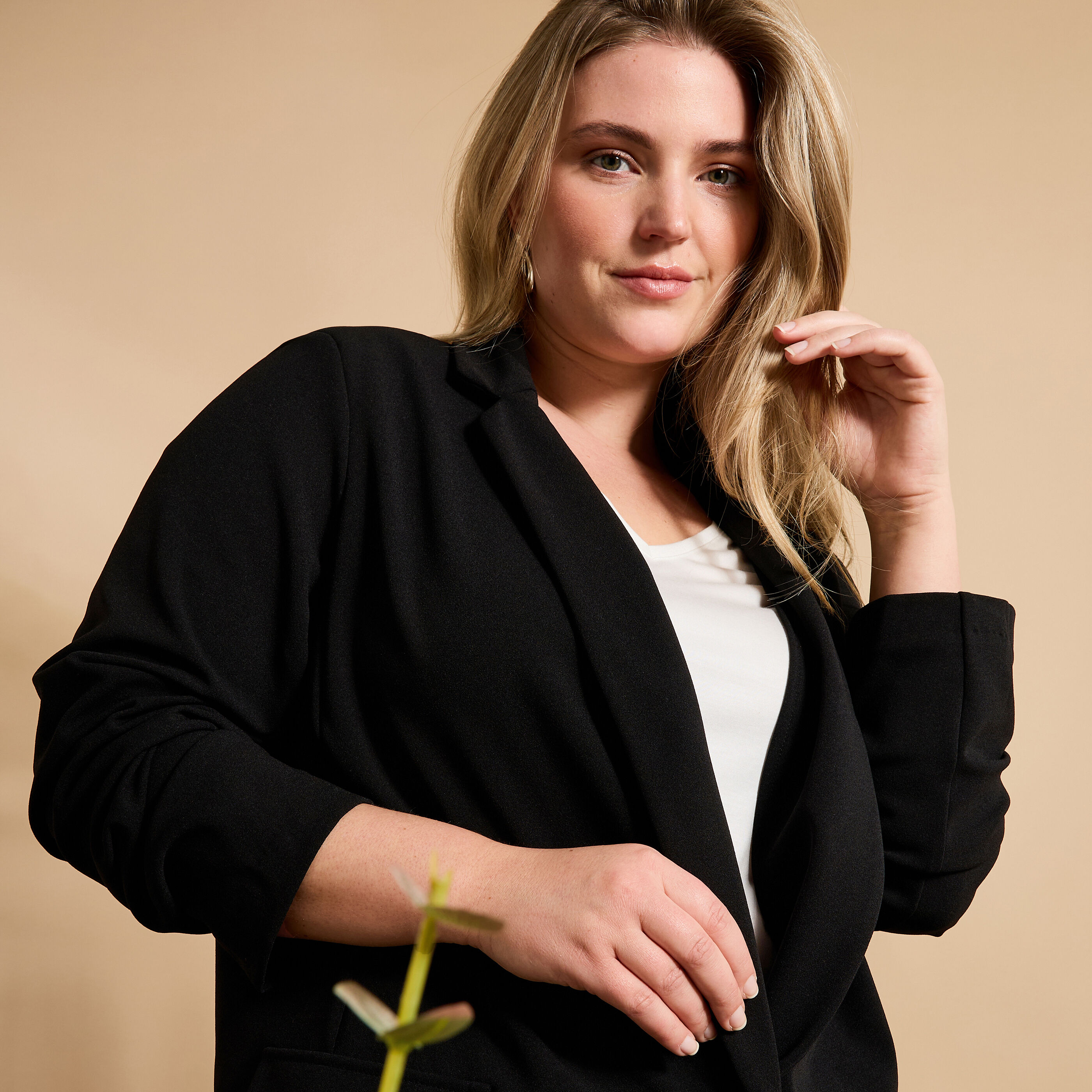 Blazer en maille femme