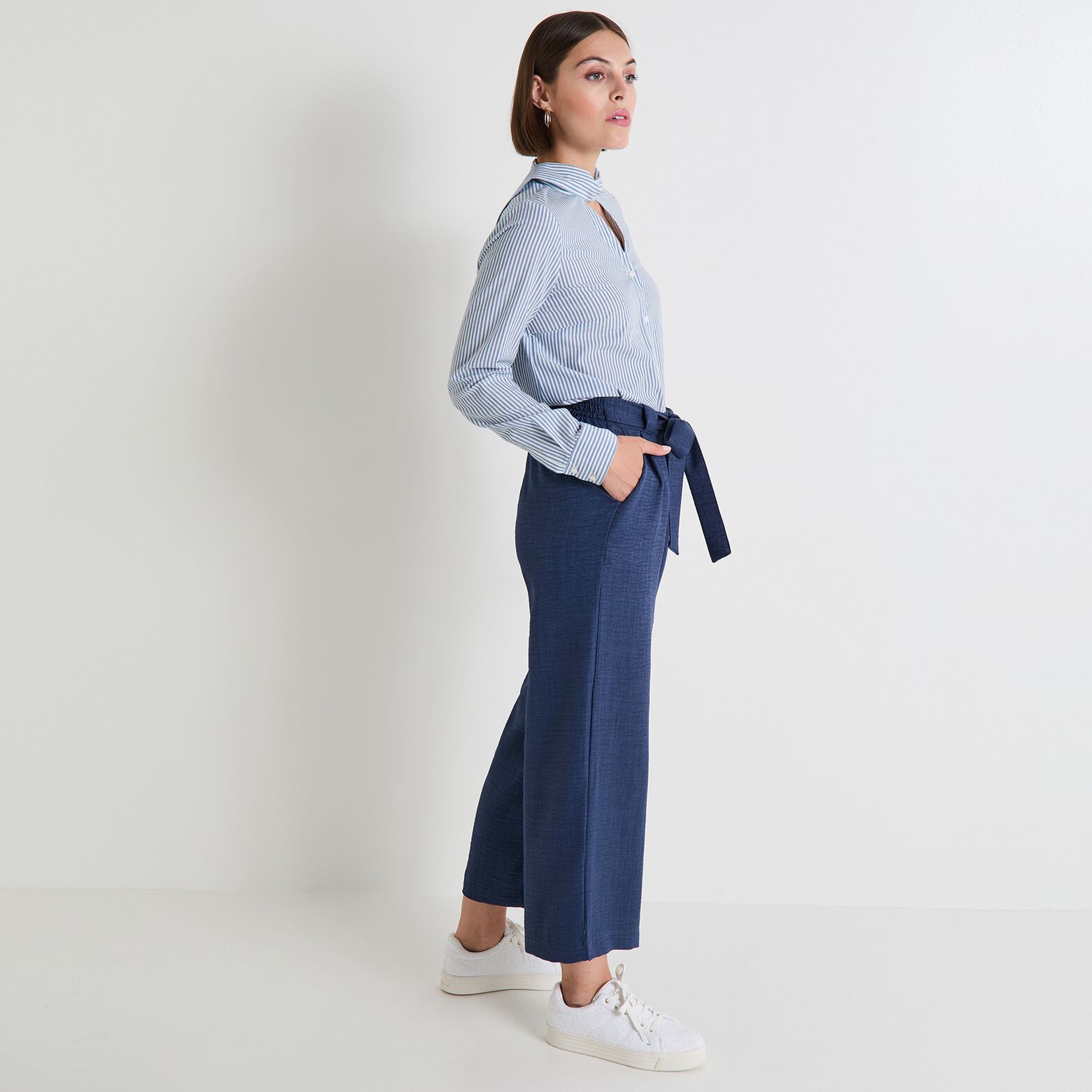 Pantalon large femme