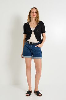 Gilet manches courtes femme