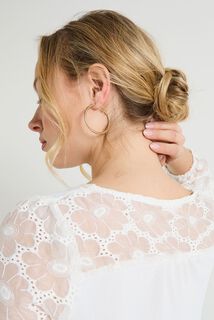 Blouse à manches fantaisie femme