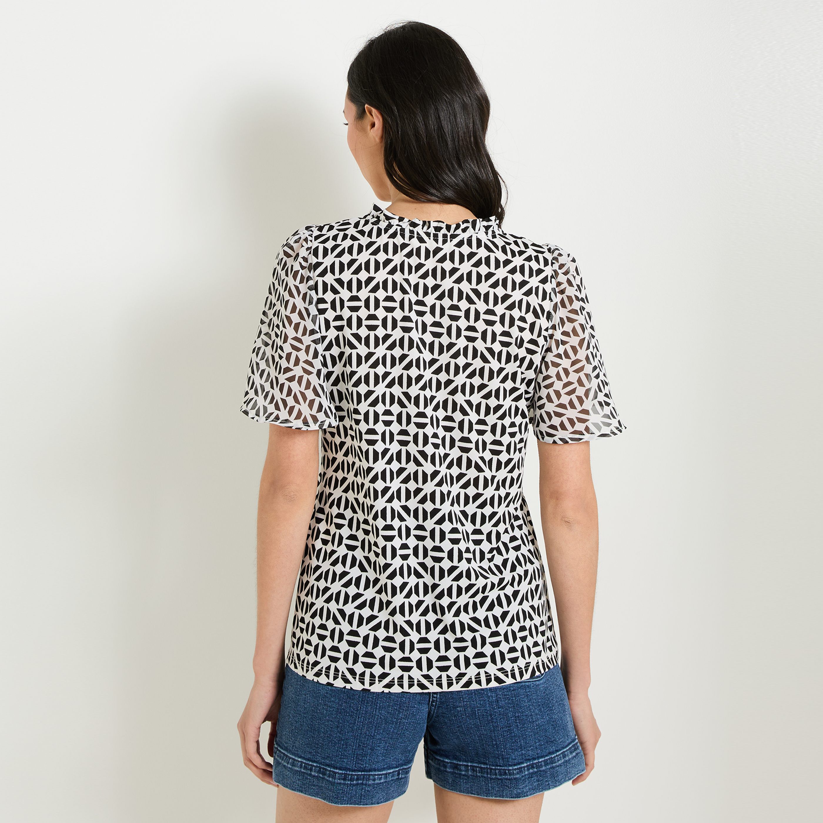 Tshirt imprim&eacute; femme