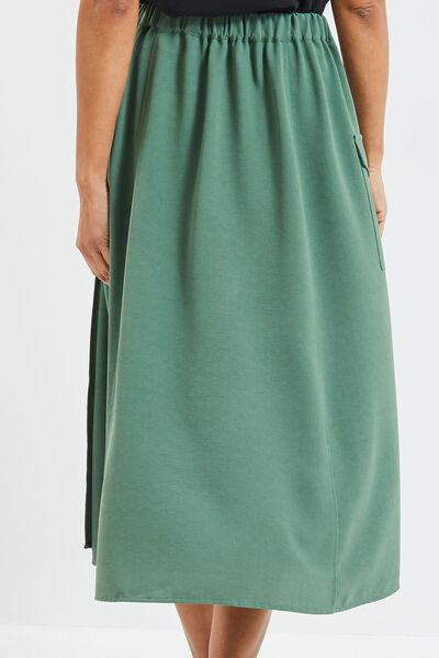 Jupe porte feuille femme