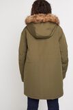 Parka à capuche femme