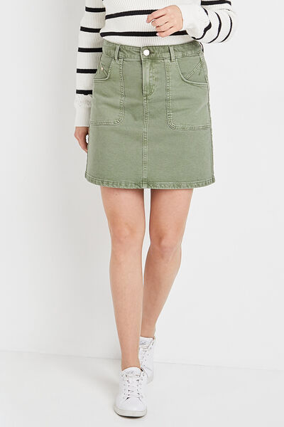Jupe denim femme