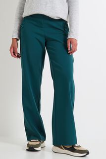 Pantalon droit à pont femme