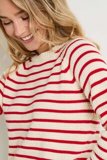 Pull col rond femme