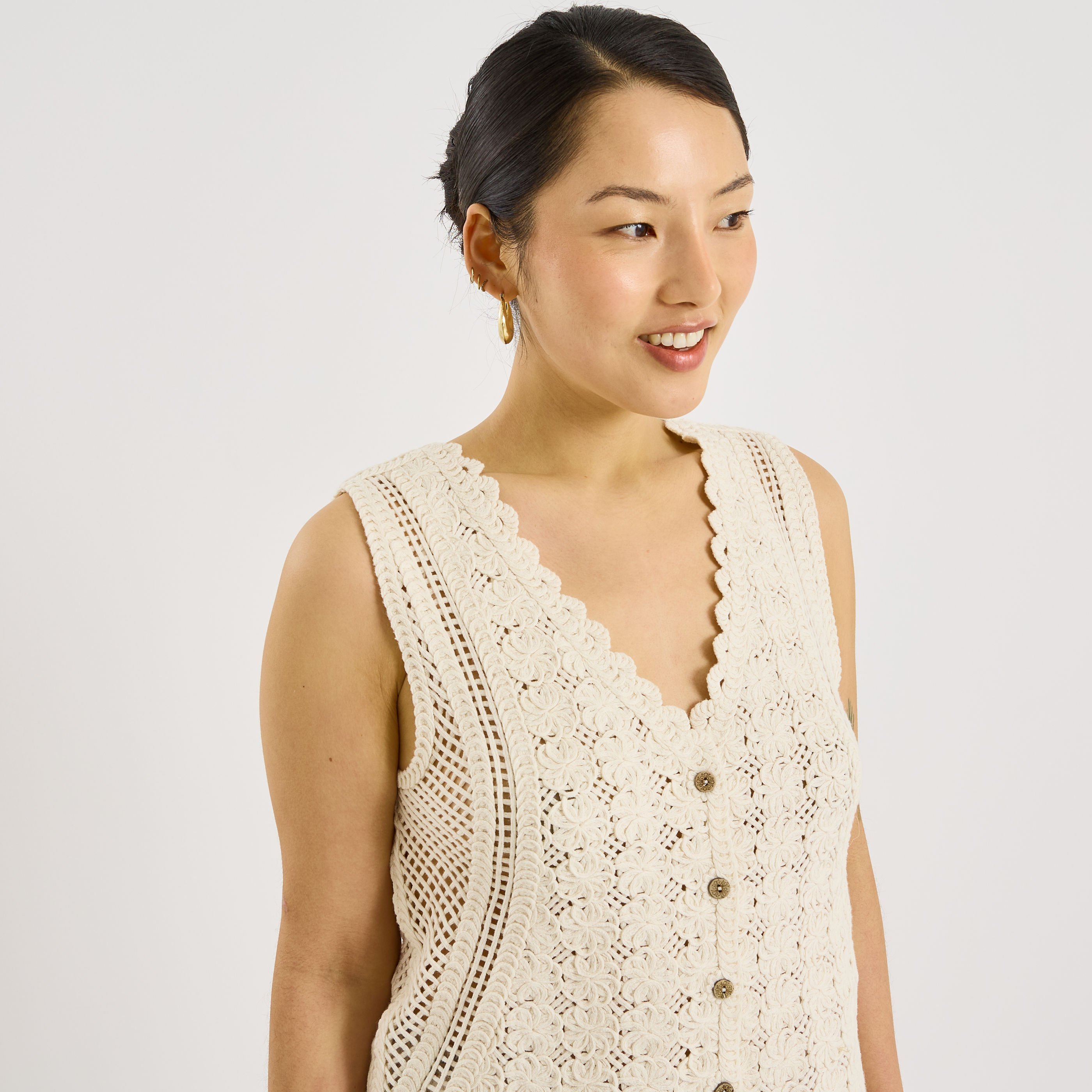 Gilet sans manches femme