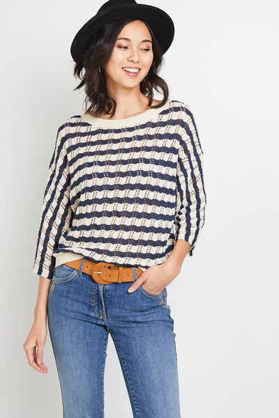 Pull maille femme