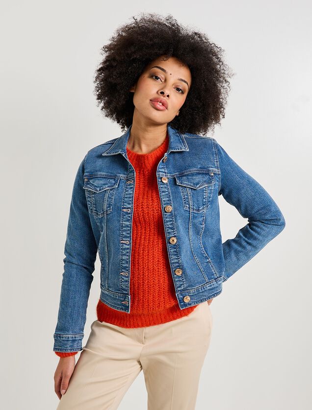 Veste en denim femme