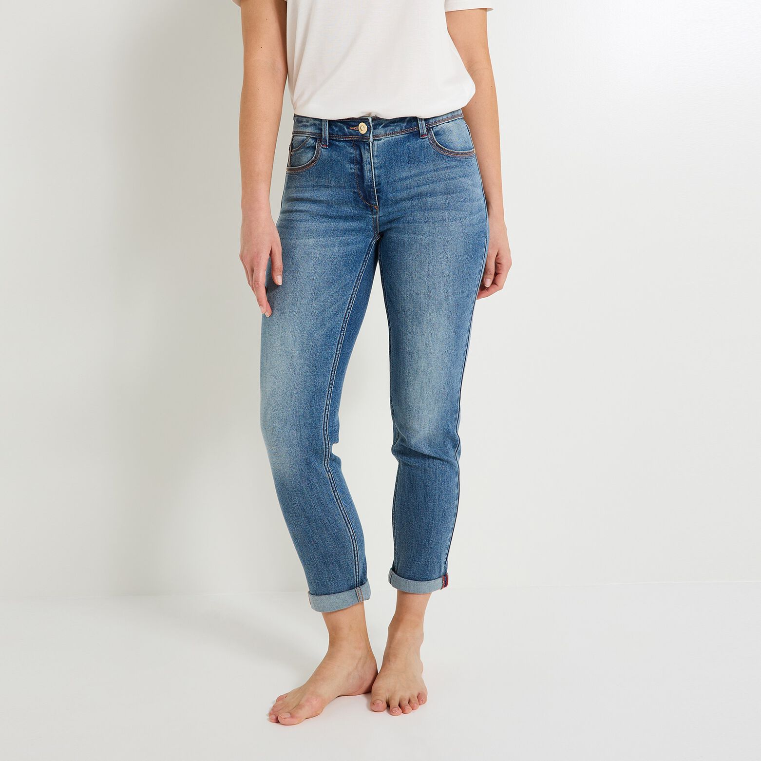 Jean raccourci TOKYO R01 femme
