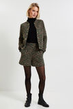Short jacquard femme