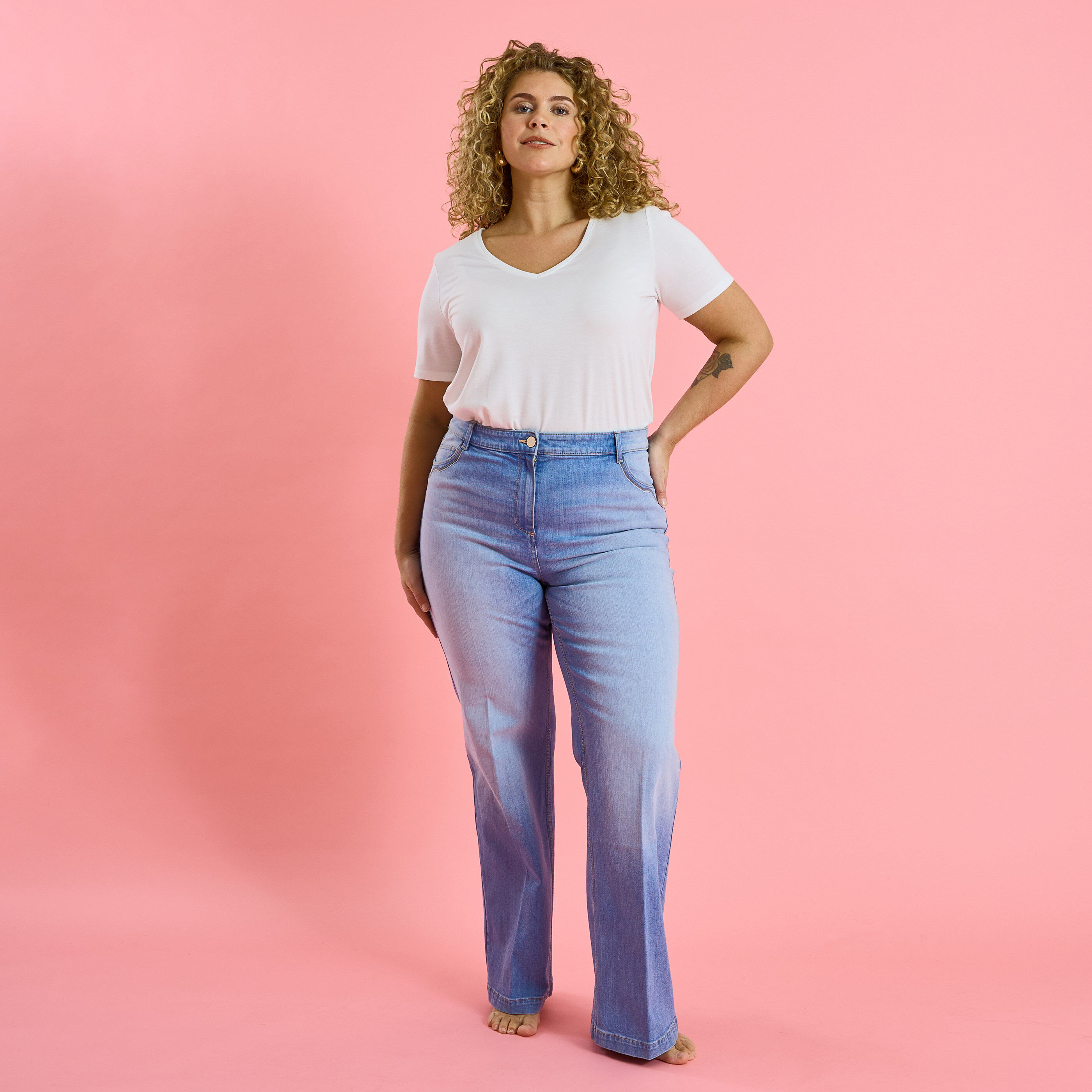 Jean flare OSLO F02 femme