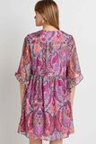 Robe fluide femme