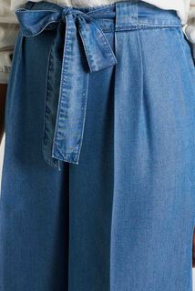 Pantalon large en lyocell femme