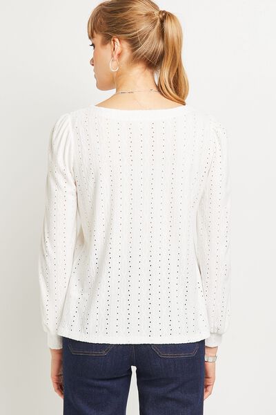 Tshirt ajouré femme