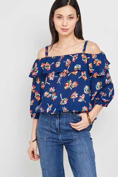 Blouse imprimée femme