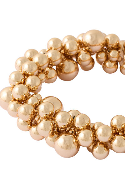 Bracelet perles dorées