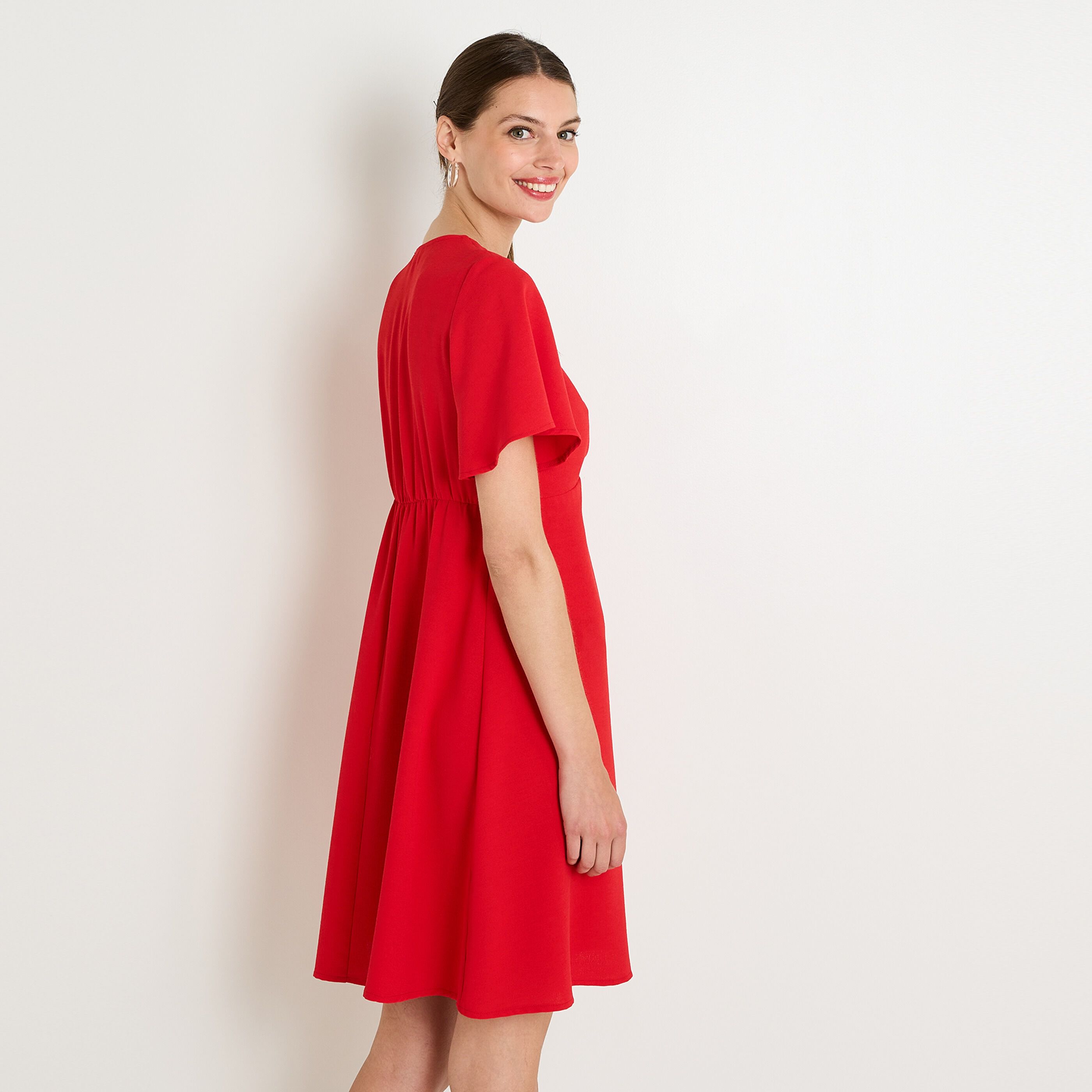 Robe habill&eacute;e femme