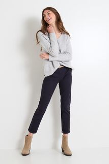 Pantalon chino femme