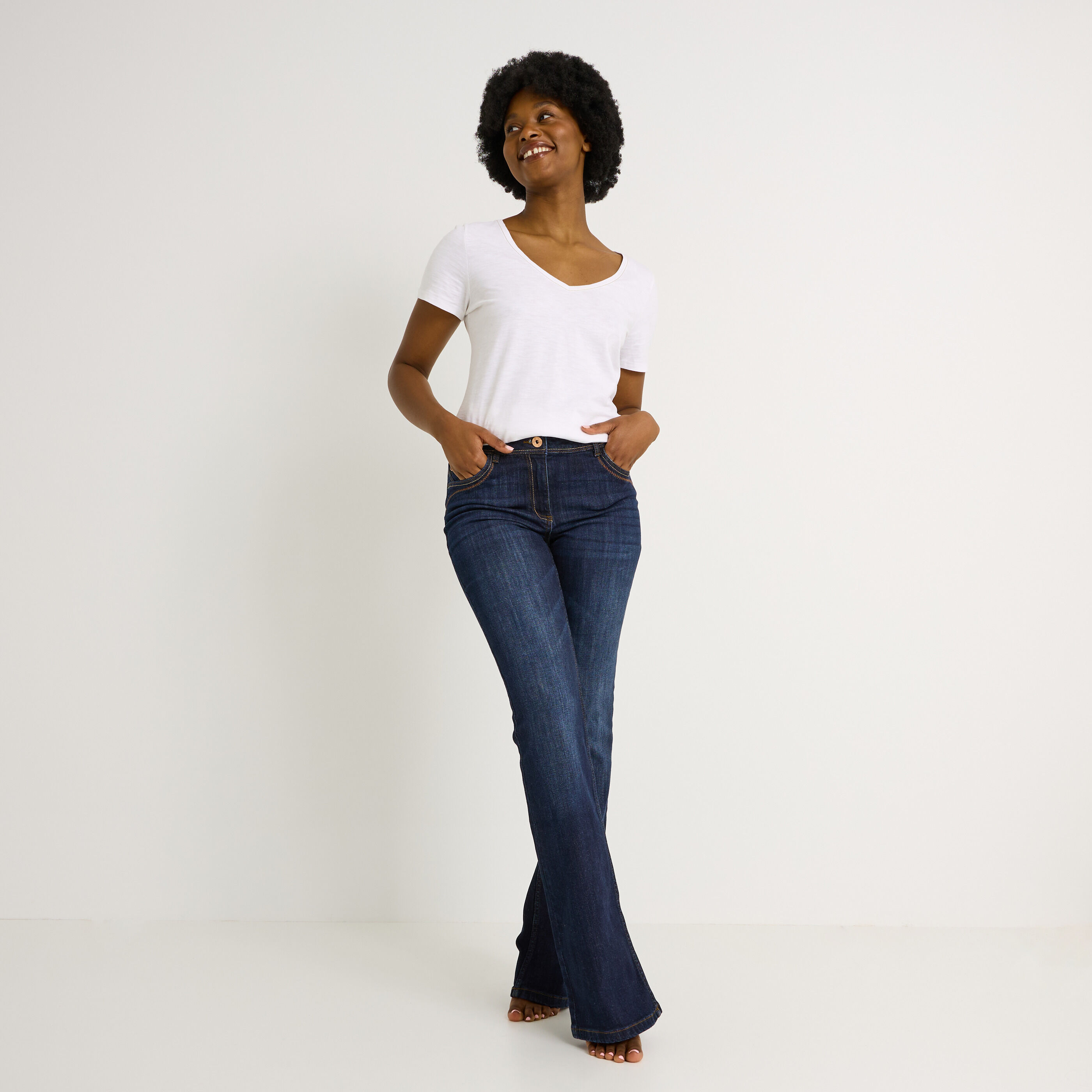 Jean Tall bootcut TBALI B01 femme