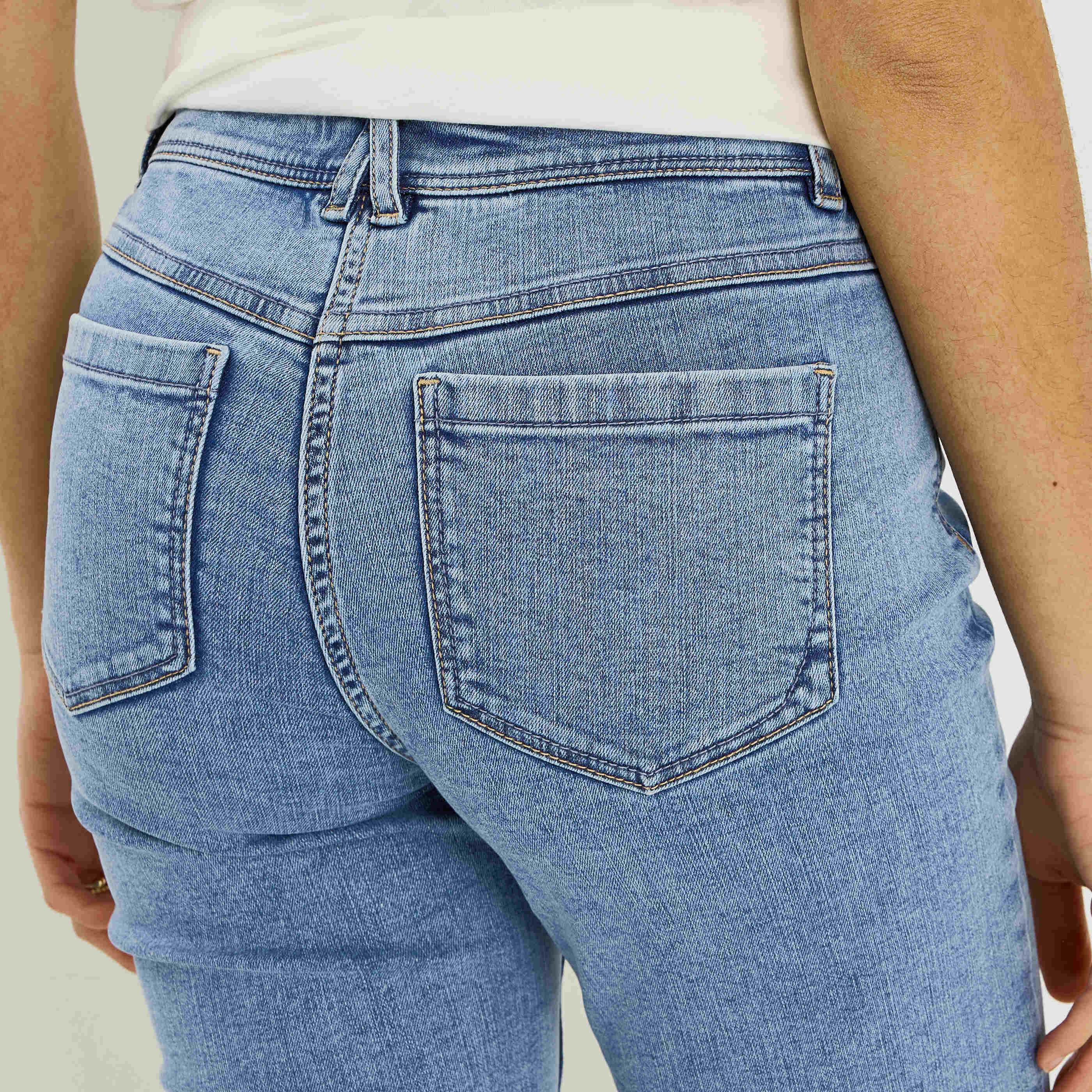 Corsaire en jean femme