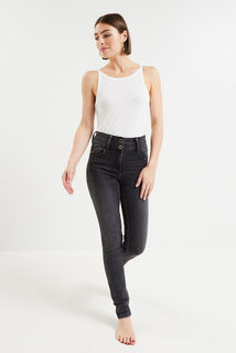 Jean slim taille haute MILAN femme