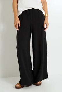 Pantalon large fluide femme